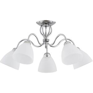Přisazený lustr ARIEL 5xE27/15W/230V chrom