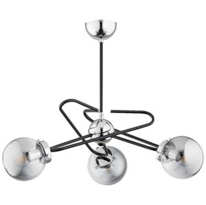 Lustr na tyči SAGITO 3xE14/10W/230V chrom