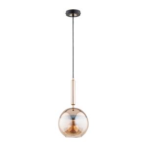 Lustr na lanku VOLDA 1xE27/15W/230V mosaz