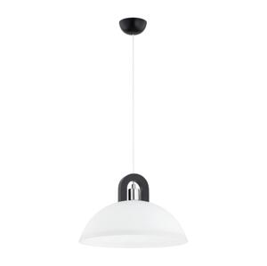Lustr na lanku MIGOT 1xE27/15W/230V černá/chrom
