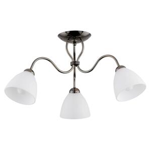 Přisazený lustr ARIEL 3xE27/15W/230V šedá