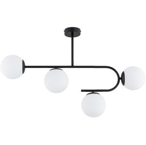 Přisazený lustr STELLAR 4xE14/10W/230V černá