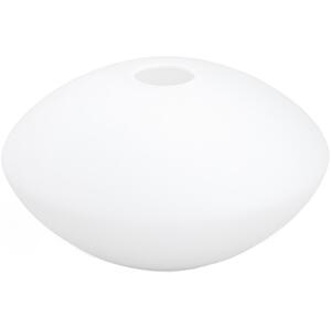 Náhradní sklo k lustru E14 pr. 15 cm bílá