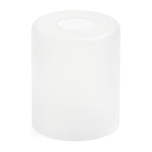 Náhradní sklo k lustru E27 pr. 10 cm bílá