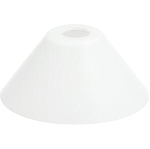 Náhradní sklo k lustru E27 pr. 22 cm bílá