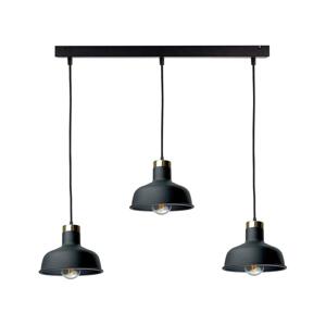 Keter Lighting Lustr na lanku HEBE 3xE27/60W/230V černá