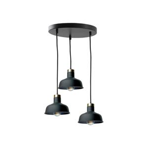 Keter Lighting Lustr na lanku HEBE 3xE27/60W/230V černá
