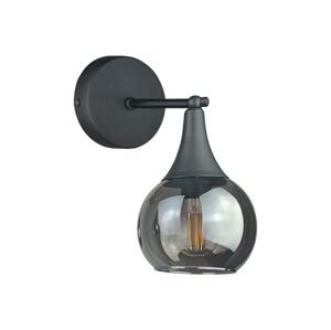 Keter Lighting Nástěnné svítidlo STAR 1xE27/60W/230V černá/kouřová černá