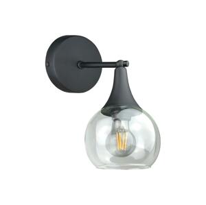 Keter Lighting Nástěnné svítidlo STAR 1xE27/60W/230V černá/čirá