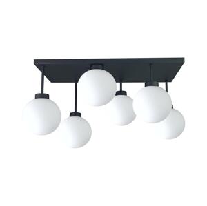 Keter Lighting Přisazený lustr DEA 6xE14/60W/230V černá/bílá