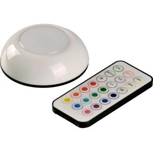 LED RGBW Osvětlení nábytku se senzorem LED/0,5W/4,5V 3xAAA bílá+dálkové ovládání