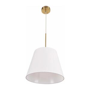 Lustr na lanku ELENA 1xE27/20W/230V bílá