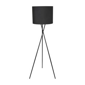 Stojací lampa TEKLA 1xE27/20W/230V černá