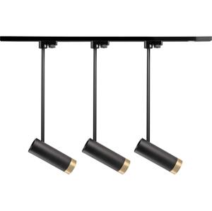 Bodové svítidlo do lištového systému PORTO 3xGU10/10W/230V černá