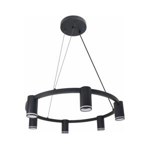Lustr na lanku PARIS 6xGU10/12W/230V černá
