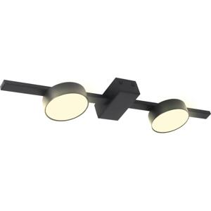 LED Stropní svítidlo JOY 2xGX53/6W/230V černá