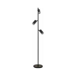 Stojací lampa PARIS 3xGU10/12W/230V černá
