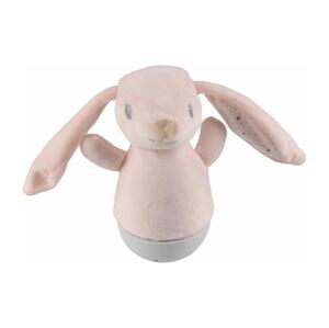 LED RGB Dětská noční lampička s melodií 3xAAA/5V králík