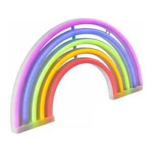 LED Neonová nástěnná dekorace RAINBOW LED/3W/3xAA multicolor