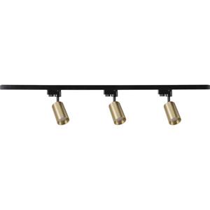 Bodové svítidlo do lištového systému MARIBEL 3xGU10/10W/230V zlatá