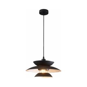 Lustr na lanku BERIT 1xE27/20W/230V černá
