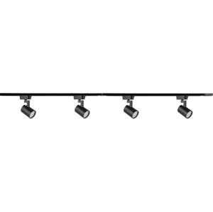 Bodové svítidlo do lištového systému LYNX 4xGU10/10W/230V černá