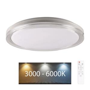 LED Stmívatelné koupelnové stropní svítidlo CASSANDRA LED/72W/230V IP44 + DO