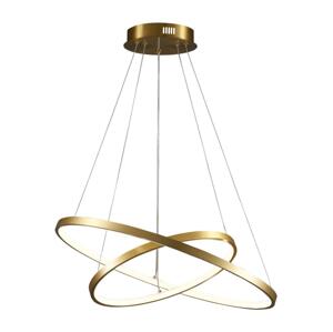 LED Lustr na lanku LEA LED/35W/230V 4000K pr. 60 cm zlatá