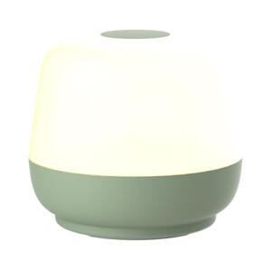 LED Stmívatelná stolní lampa SAMBA LED/1,2W/5V USB 1200 mAh IP44 zelená