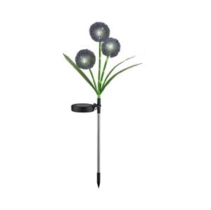 LED Solární svítidlo ALLIUM LED/1,2V 6500K 600 mAh IP44 černá