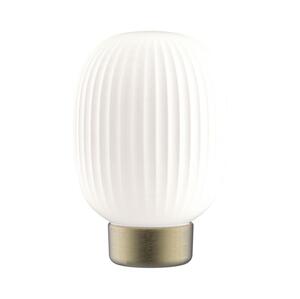 LED Stmívatelná dotyková stolní lampa LATTE LED/1,8W/5V USB 2000 mAh zlatá/bílá
