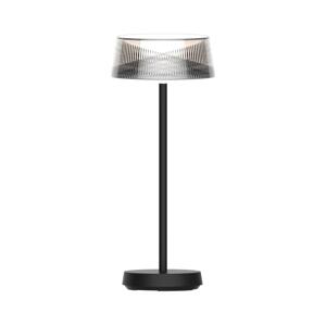 LED Stmívatelná stolní lampa CASABLANCA LED/3,4W/5V USB 3600 mAh IP44 černá