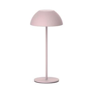 LED Stmívatelná stolní lampa TANZANIA LED/1,8W/5V USB 1800 mAh IP44 růžová