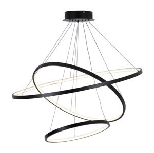 LED Lustr na lanku LEA LED/60W/230V 4000K pr. 80 cm černá