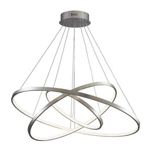 LED Lustr na lanku LEA LED/60W/230V 4000K pr. 80 cm chrom