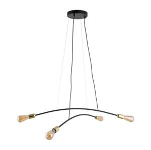 Lustr na lanku HELIX 4xE27/15W/230V
