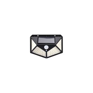 LED Solární nástěnné svítidlo se senzorem LED/1W/3,7V 6500K IP44