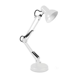 Stolní lampa AURIQ 1xE27/60W/230V bílá