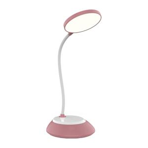LED Stmívatelná nabíjecí stolní lampa VISUA LED/5W/5V 3000-5000K růžová