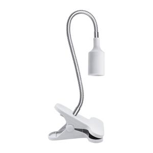 Flexibilní stolní lampa s klipem CLIP 1xE27/30W/230V bílá