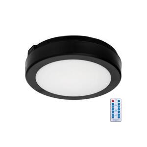 LED Koupelnové stropní svítidlo se senzorem NAIROS LED/12W/230V IP65 černá + DO