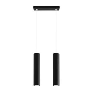 Lustr na lanku KARADON 2xGU10/30W/230V černá