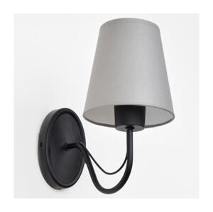 Nástěnná lampa MALBO 1xE27/60W/230V šedá/černá