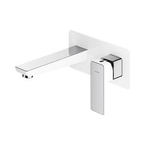 OMNIRES OMNIRES PM7415CRB-Umyvadlová baterie pro podomítkovou instalaci PARMA chrom/bílá