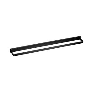 OMNIRES OMNIRES DA70216BL - Nástěnný věšák na ručníky DARLING 61 cm polomatná černá