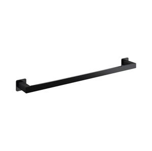OMNIRES OMNIRES NL80216BL - Nástěnný věšák na ručníky NELSON 62 cm matná černá