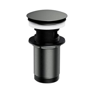 OMNIRES OMNIRES A706GR - Umyvadlová výpusť CLICK-CLACK pr. 6,6 cm kartáčovaný grafit