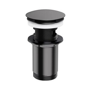 OMNIRES OMNIRES A706AT - Umyvadlová výpusť CLICK-CLACK pr. 6,6 cm kartáčovaný antracit