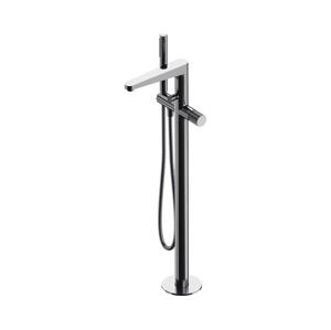 OMNIRES OMNIRES CT8033CR - Volně stojící vanová baterie CONTOUR lesklý chrom