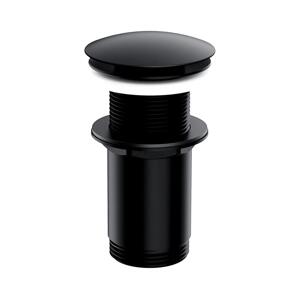 OMNIRES OMNIRES A716BL - Umyvadlová výpusť CLICK-CLACK pr. 6,6 cm polomatná černá